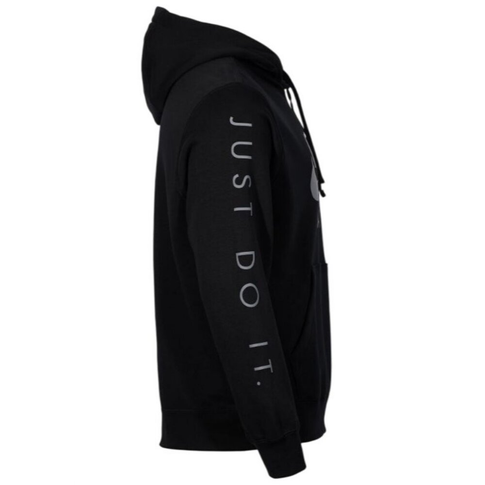 Nike Men's Air JDI Fleece Hoodie Fleece Black Reflective Size L NEW WITH TAGS! - Picture 3 of 4
